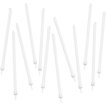 Long Candles - White